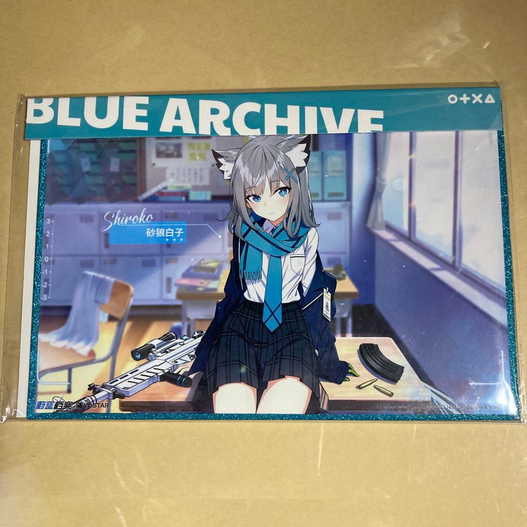 ブルーアーカイブ ブルアカ 中国限定 色紙 シロコ - メルカリ