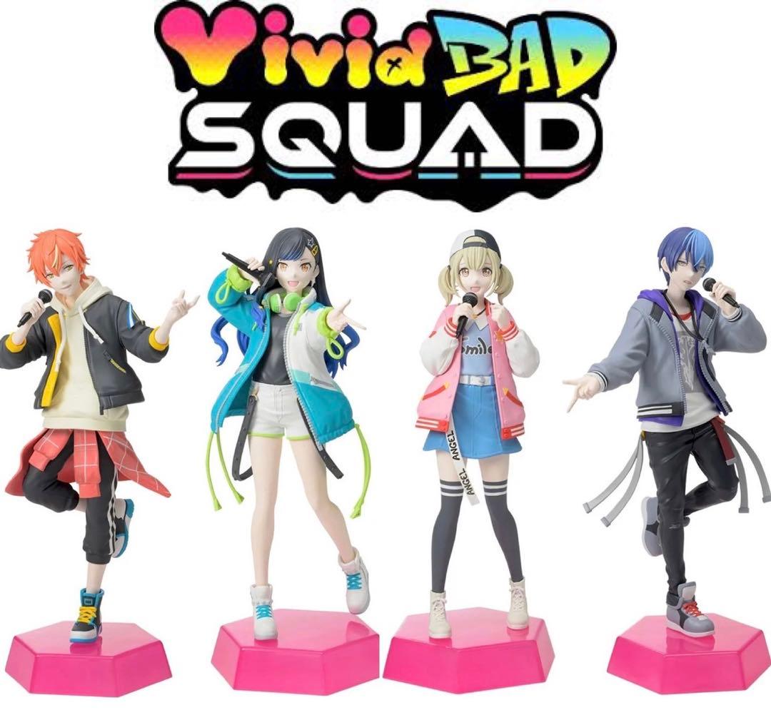 プロセカ ビビバス フィギュア 東雲彰人 青柳冬弥 白石杏 小豆沢こはね