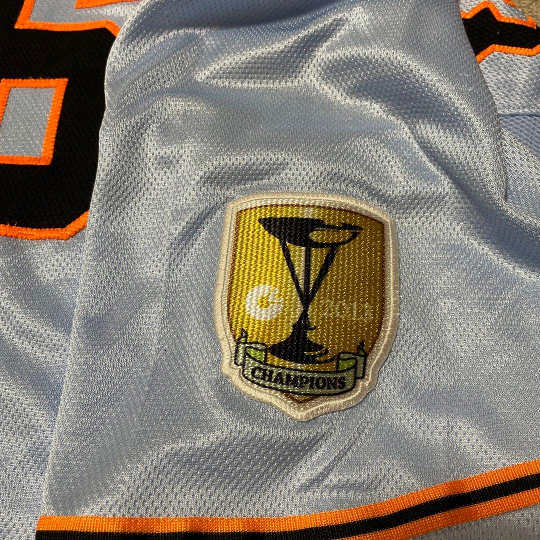 鬼屋敷 本人使用公式ユニホーム 直筆サイン入り 2013優勝ワッペン付き