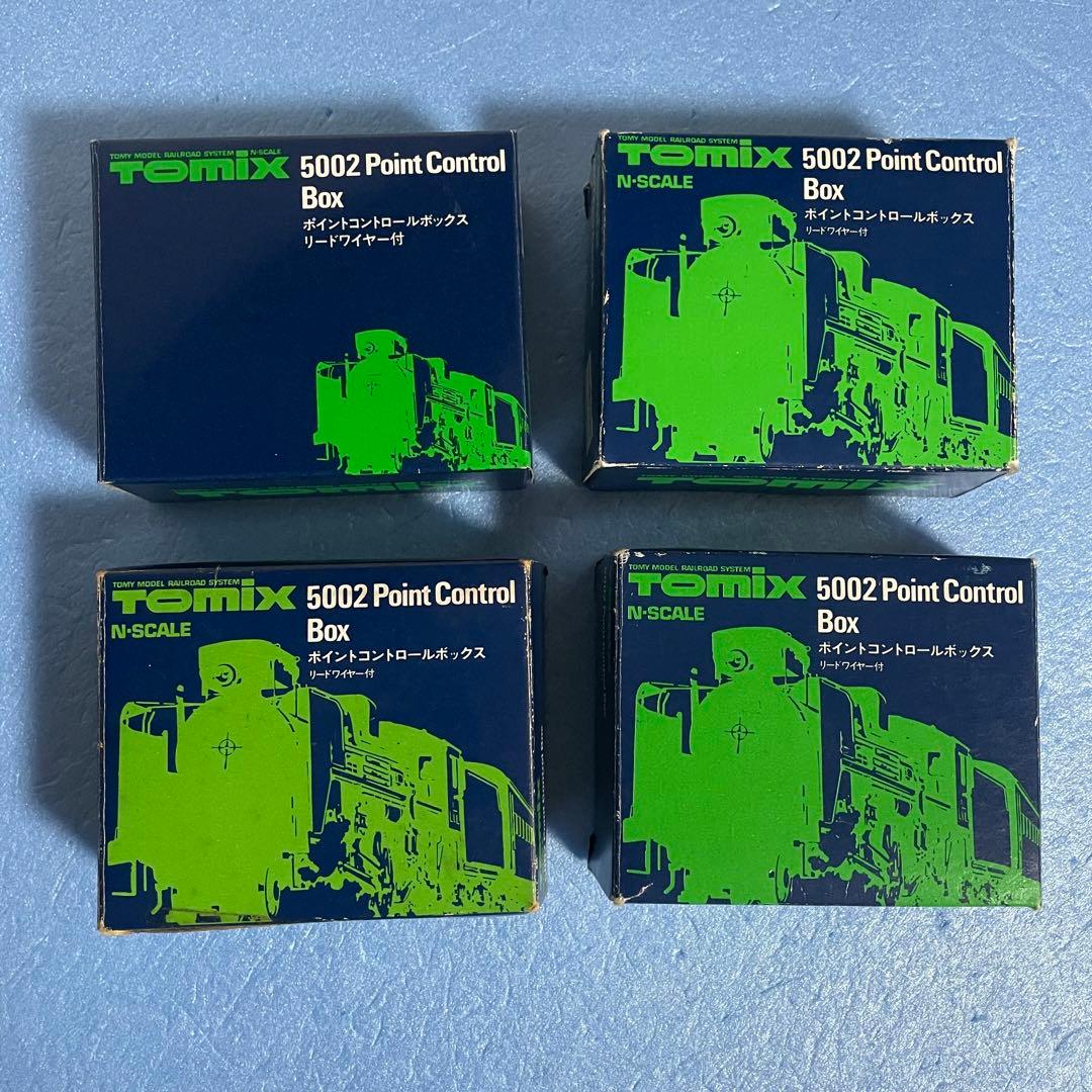 3580】Nゲージ TOMIX 5002 ポイントコントロールボックス 4個 - メルカリ