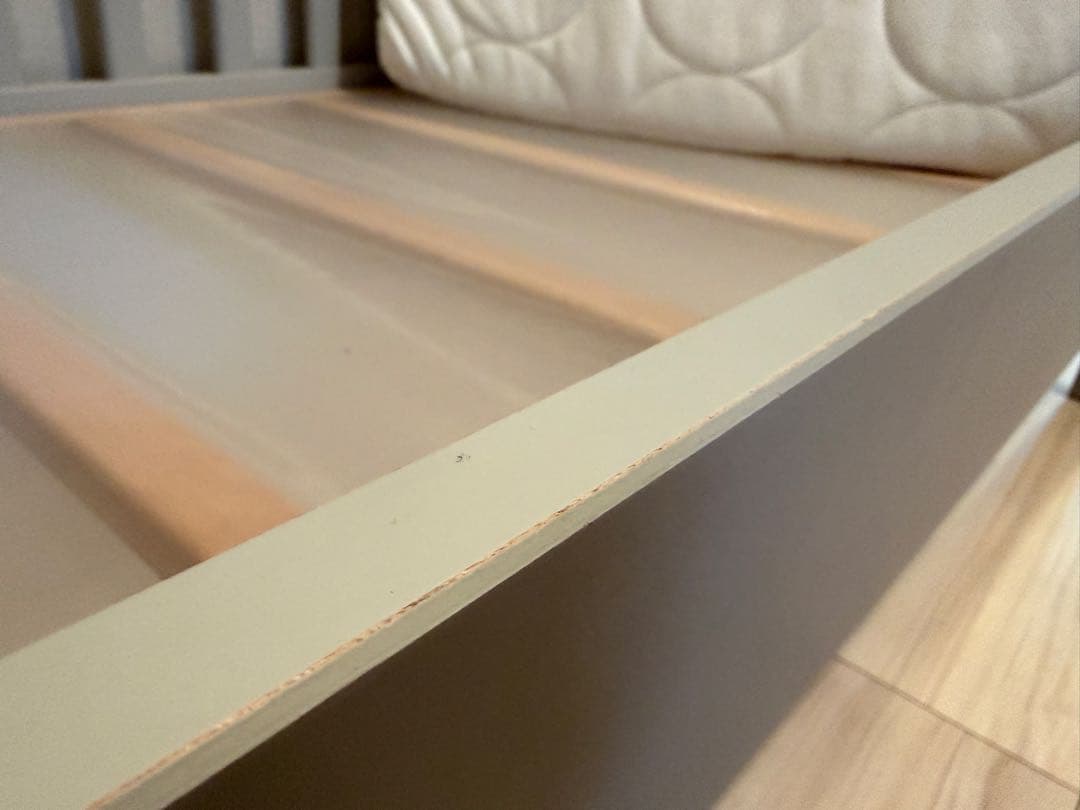 直接引取り】グレー IKEA SUNDVIK ベビーベッド - メルカリ