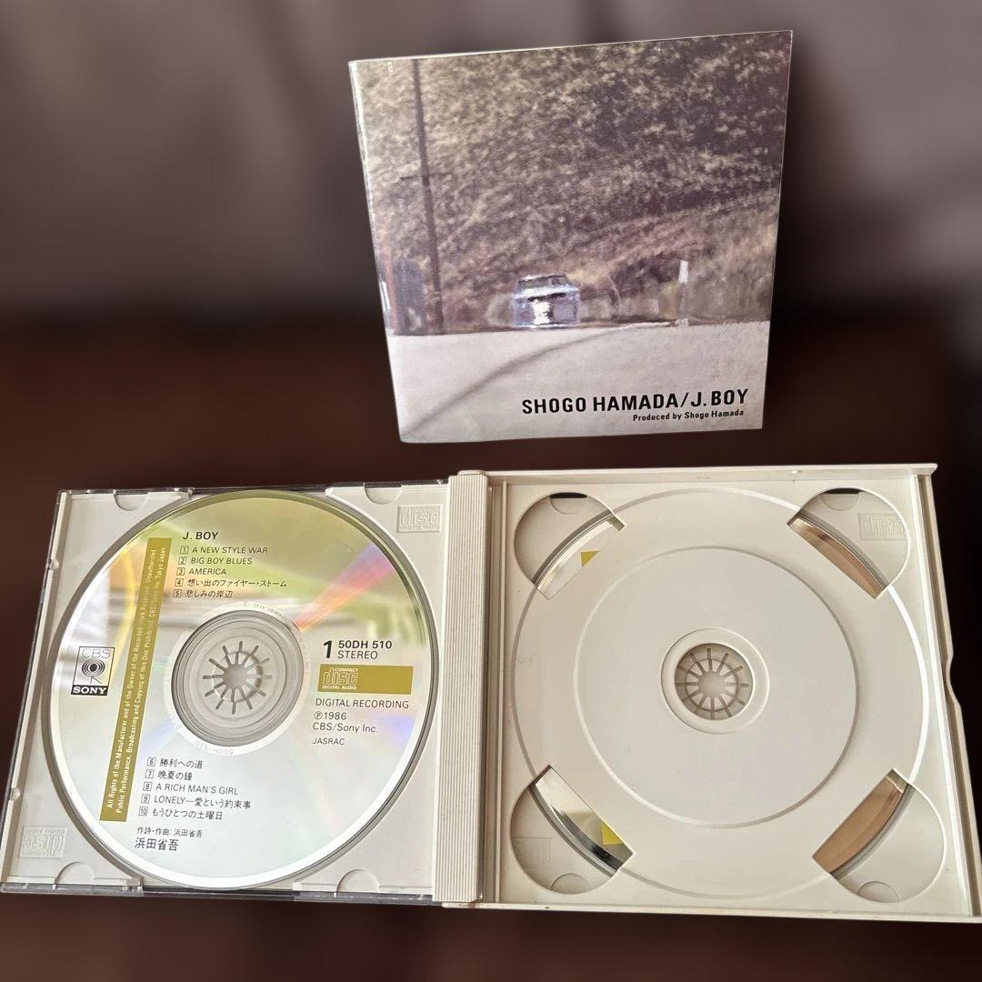 浜田省吾CD『J.BOY 』2枚組 - メルカリ