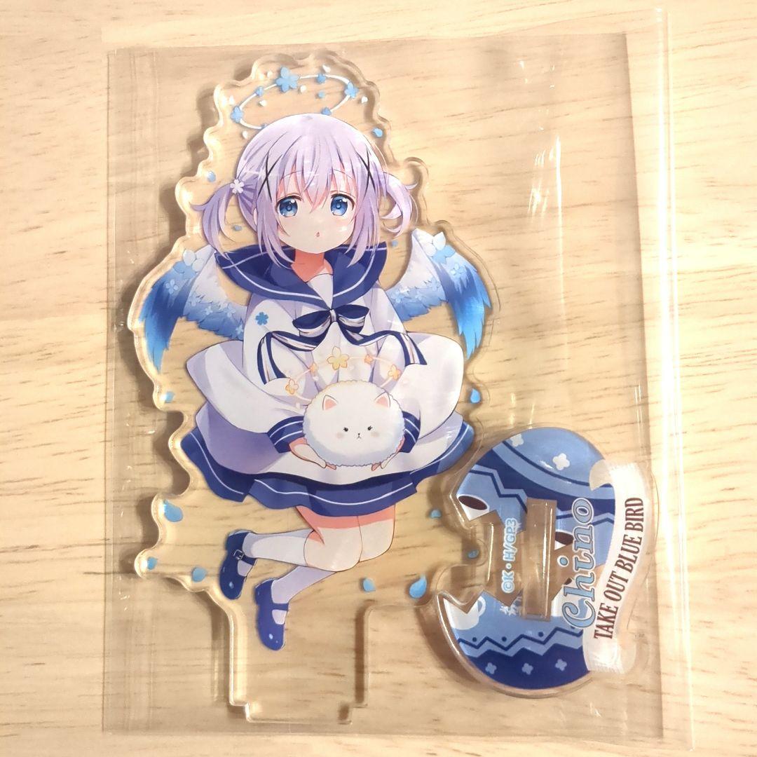 ごちうさ チノ take out blue bird マルイ アクリルスタンド - メルカリ