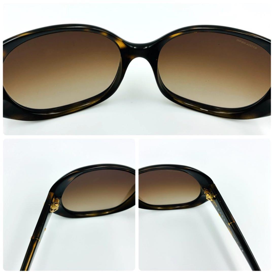 PRADA プラダ サングラス 三角プレート 三角ロゴ ブラウン系 ケース