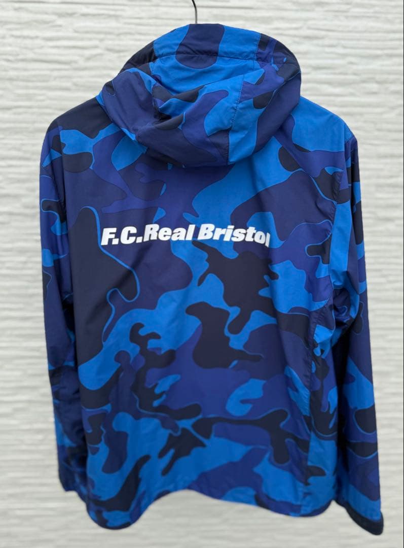 Nike×F.C.RealBristol ナイロンジャケット カモ柄 FCRB