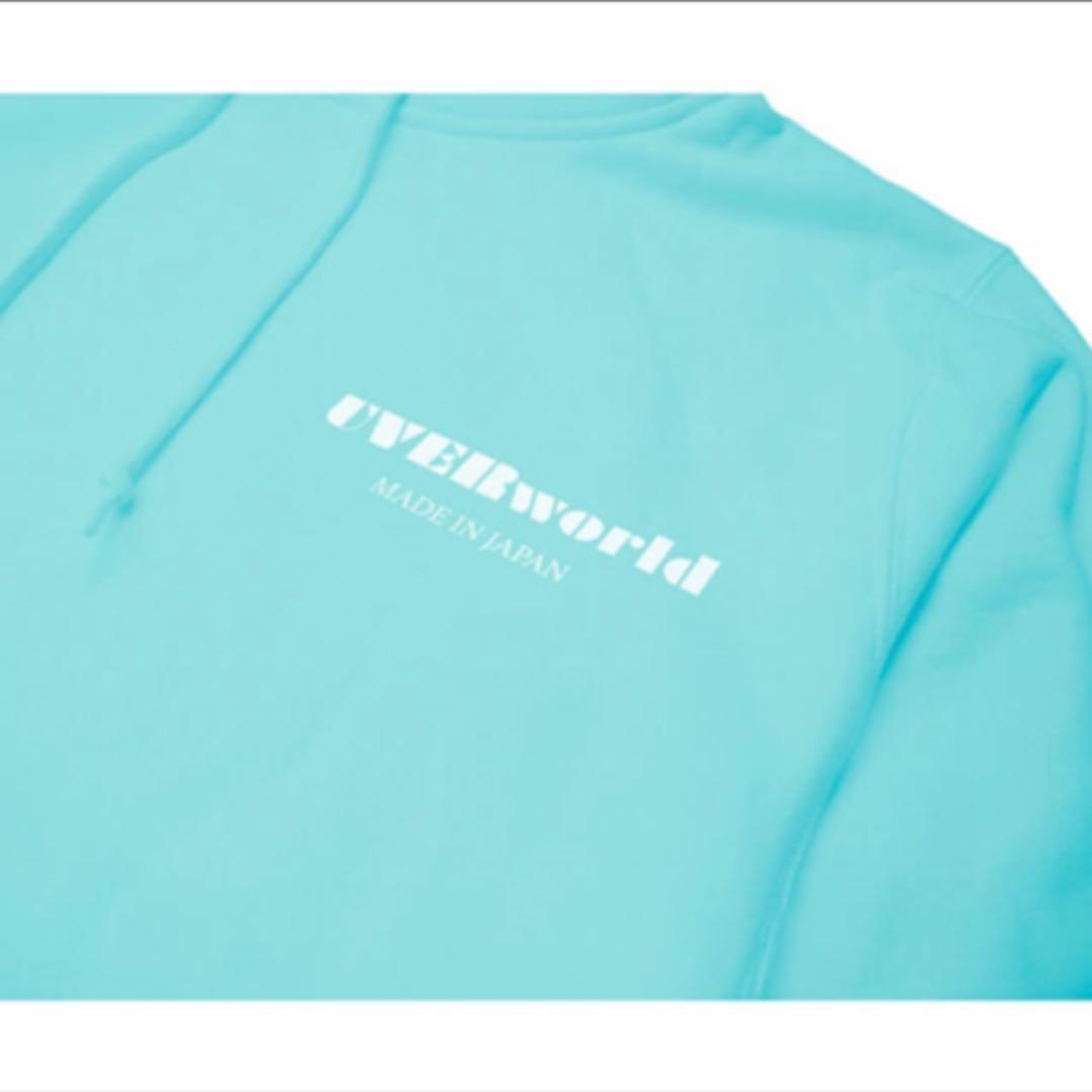 UVERworld パーカー ターコイズブルー XL - メルカリ