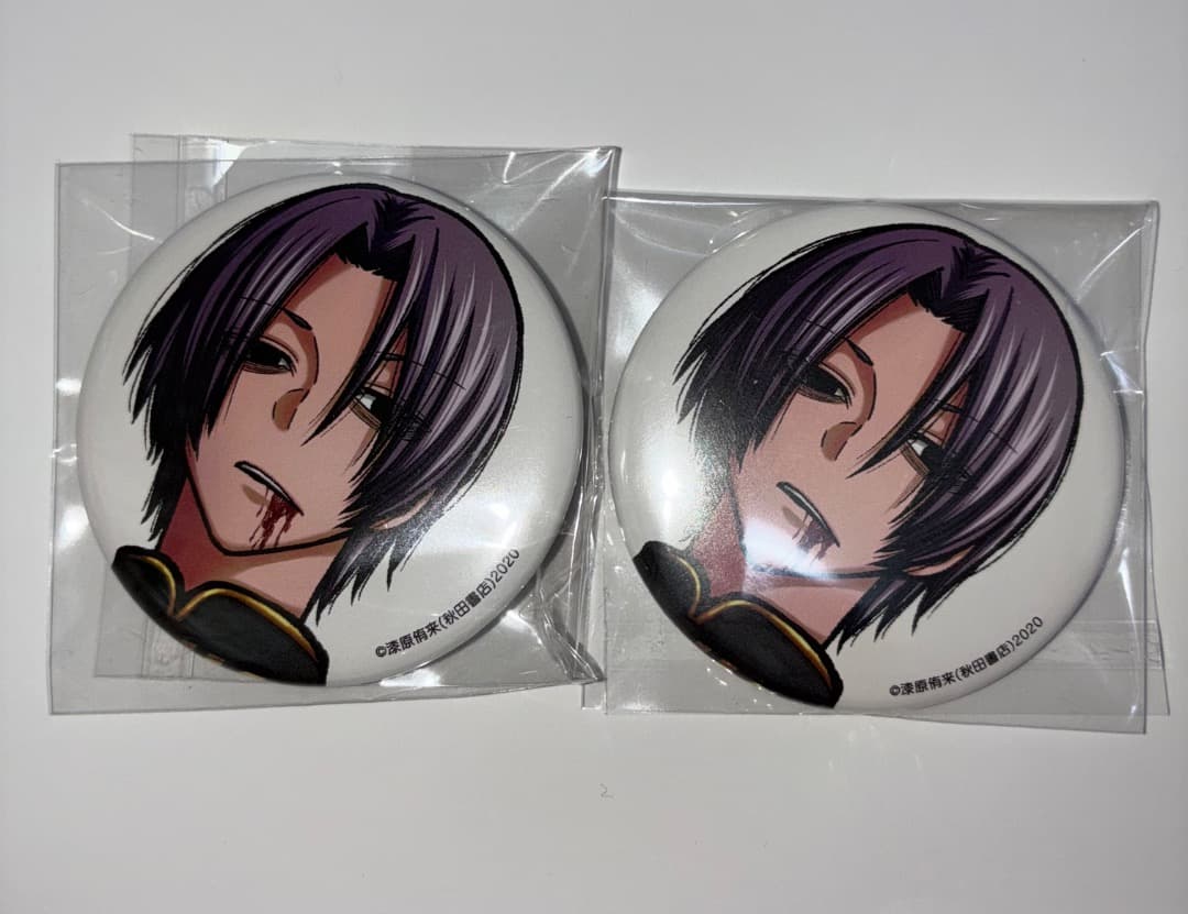 桃源暗鬼 秋田書店 コミケ c107 缶バッジ 印南 2点セット - メルカリ