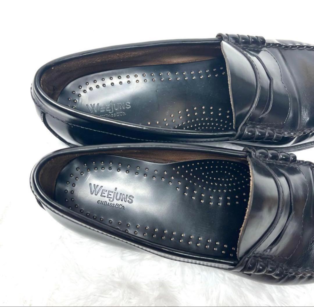 【美品】 G.H.BASS ローファー LARSON ラーソン 27cm