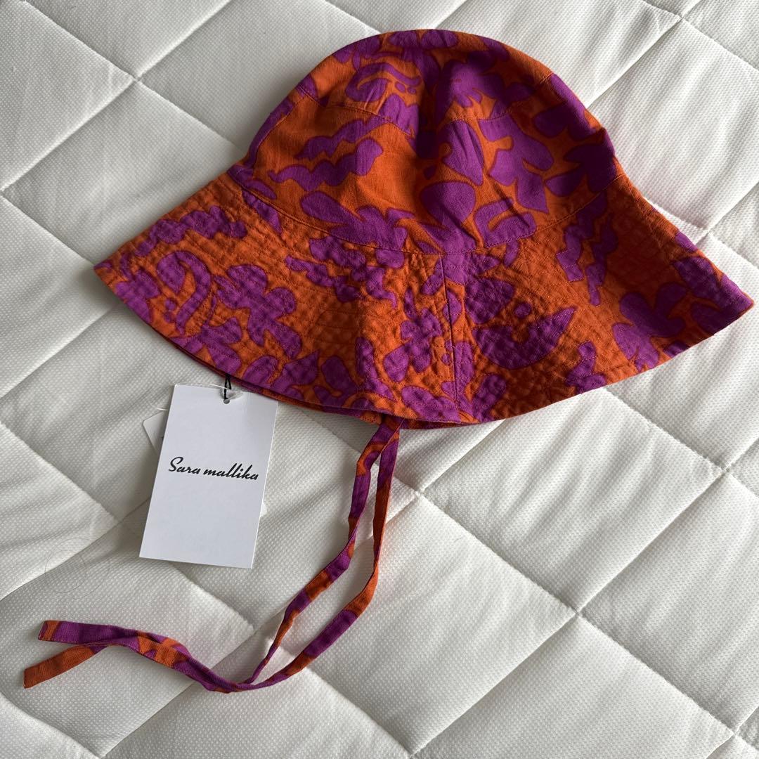 サラマリカ　花柄ハット SARA MALLIKA/サラマリカ】 COTTON POPLIM PRINT HAT（ハット