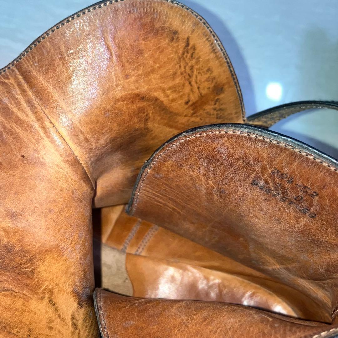 J.M.Weston　ショートブーツ　3.5D　レザー　バックル　黒