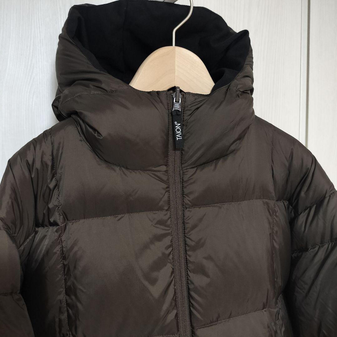 b*t様 別注 GRAMICCI × TAION ダウンジャケット 黒×茶 - メルカリ