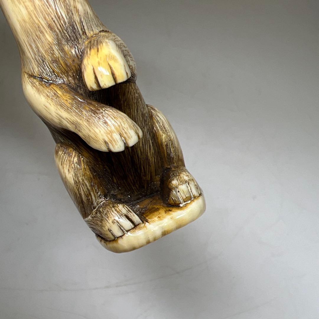 友光在銘 極上大振キツネ根付 31g 東Y8-0204☆2Fトコサ - メルカリ