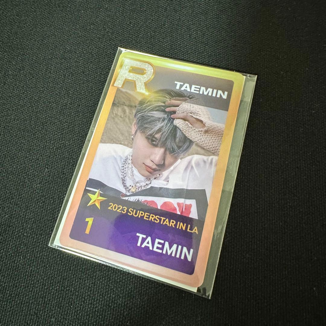 SHINee superstar LA テミン トレカ SHINee - SHINee テミン イベント未公開トレカの通販 by りあ6v6