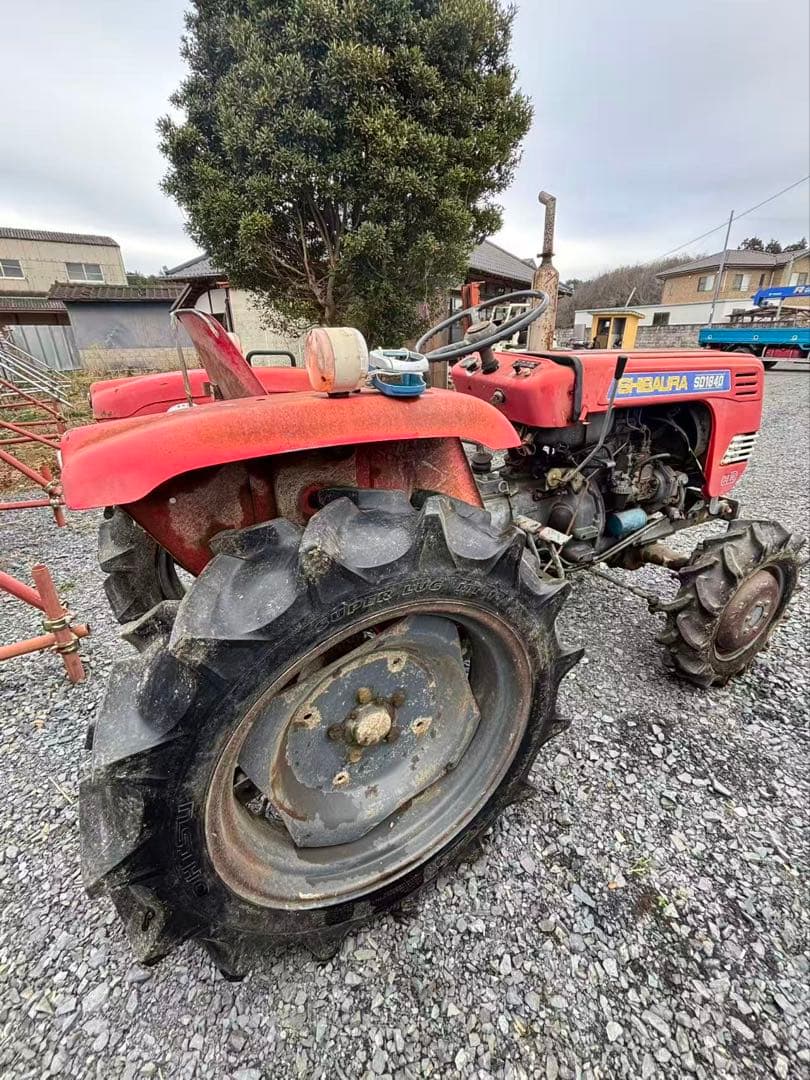 SHIBAURA SD1840赤いトラクター 茨城县引き取り 限定 - メルカリ