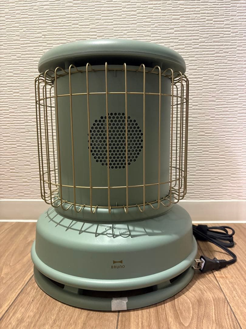 ☆新品☆BRUNO セラミックファンヒーター グリーン - メルカリ