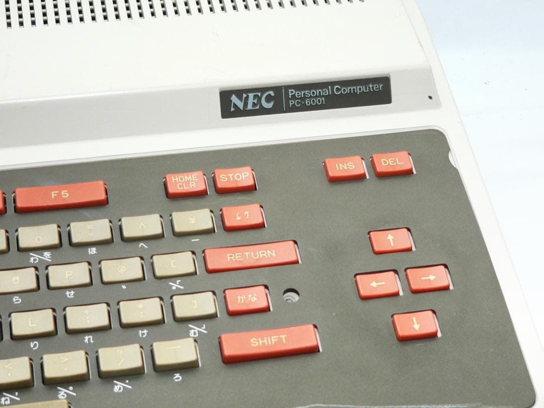NEC PC-6001 本体 フルメンテナンス レトロパソコン 動作品 ➁ - メルカリ