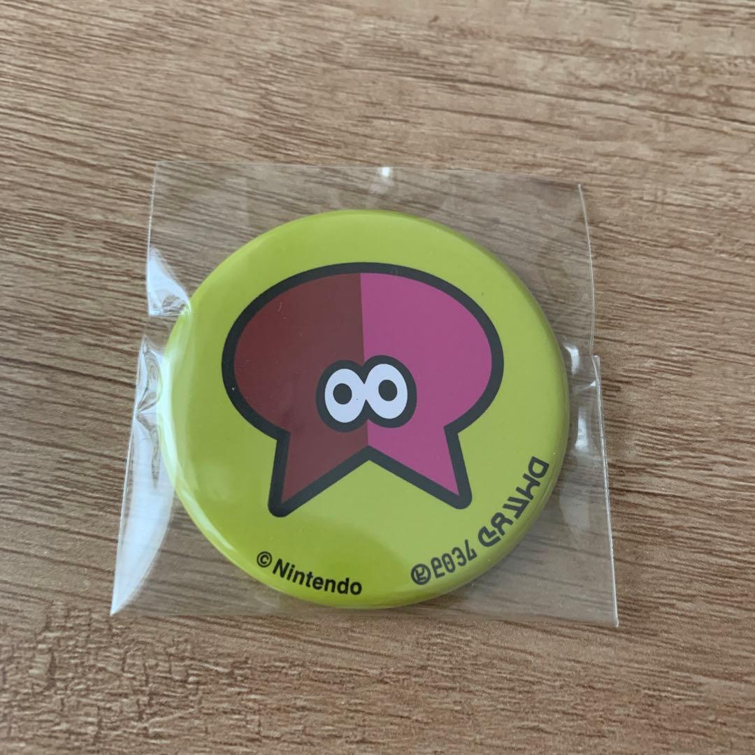 非売品 スプラトゥーン タコ わかばマーク 缶バッジ 缶バッチ - メルカリ