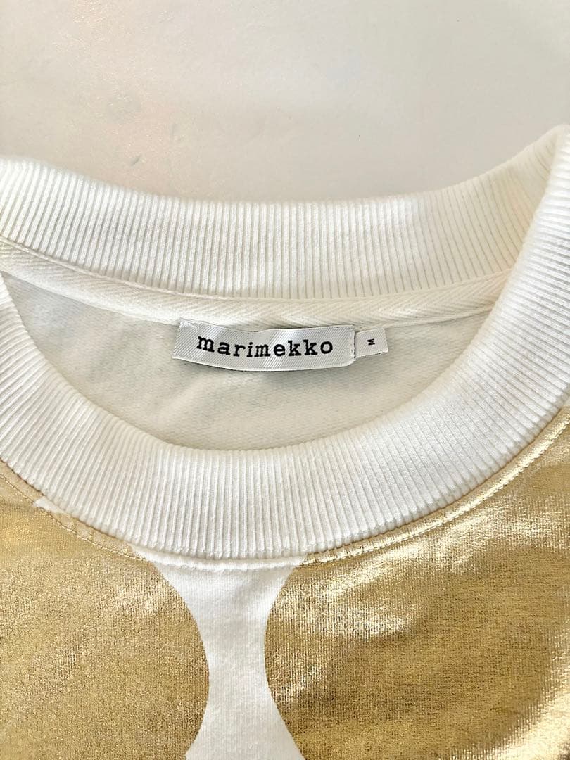 北欧】marimekko Unikko スウェット ゴールド サイズM - メルカリ