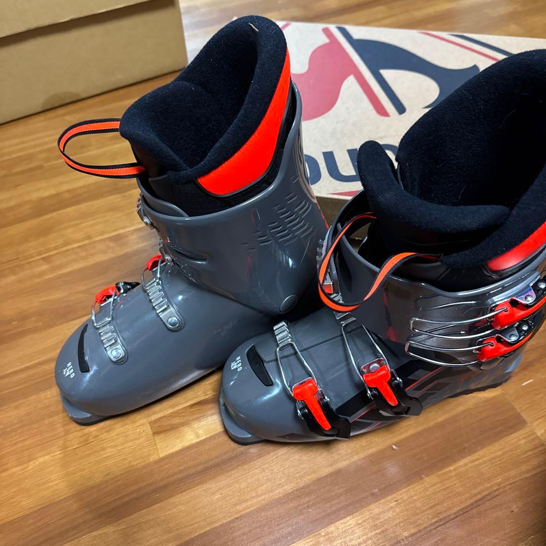 ROSSIGNOL 子ども用スキーブーツ グレー/オレンジ25.5 ROSSIGNOL 子ども用スキー靴 グレー/オレンジ もちもち ROSSIGNOL