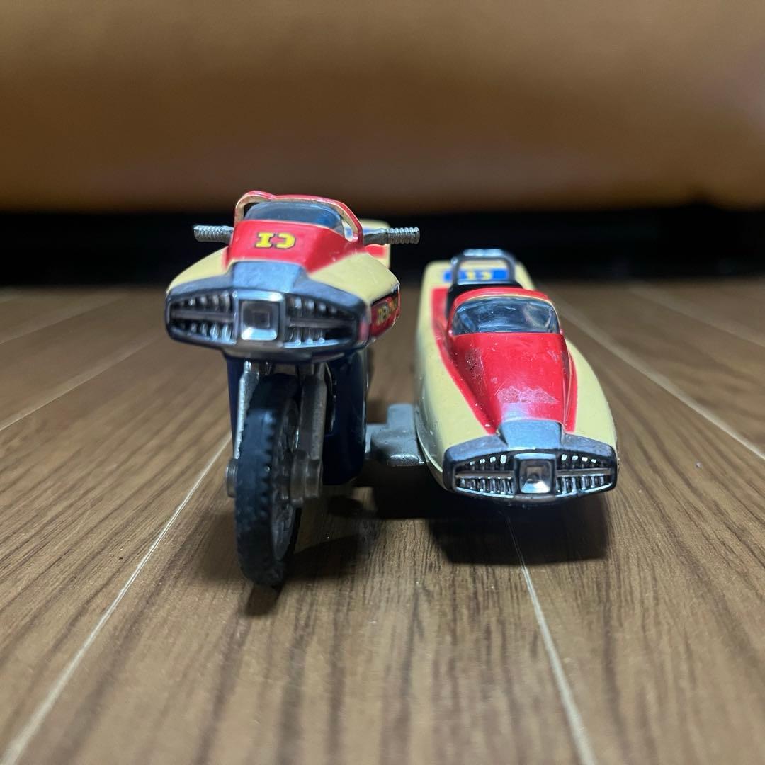 ポピー 電子戦隊デンジマン デンジマシーンバイク 超合金 当時物