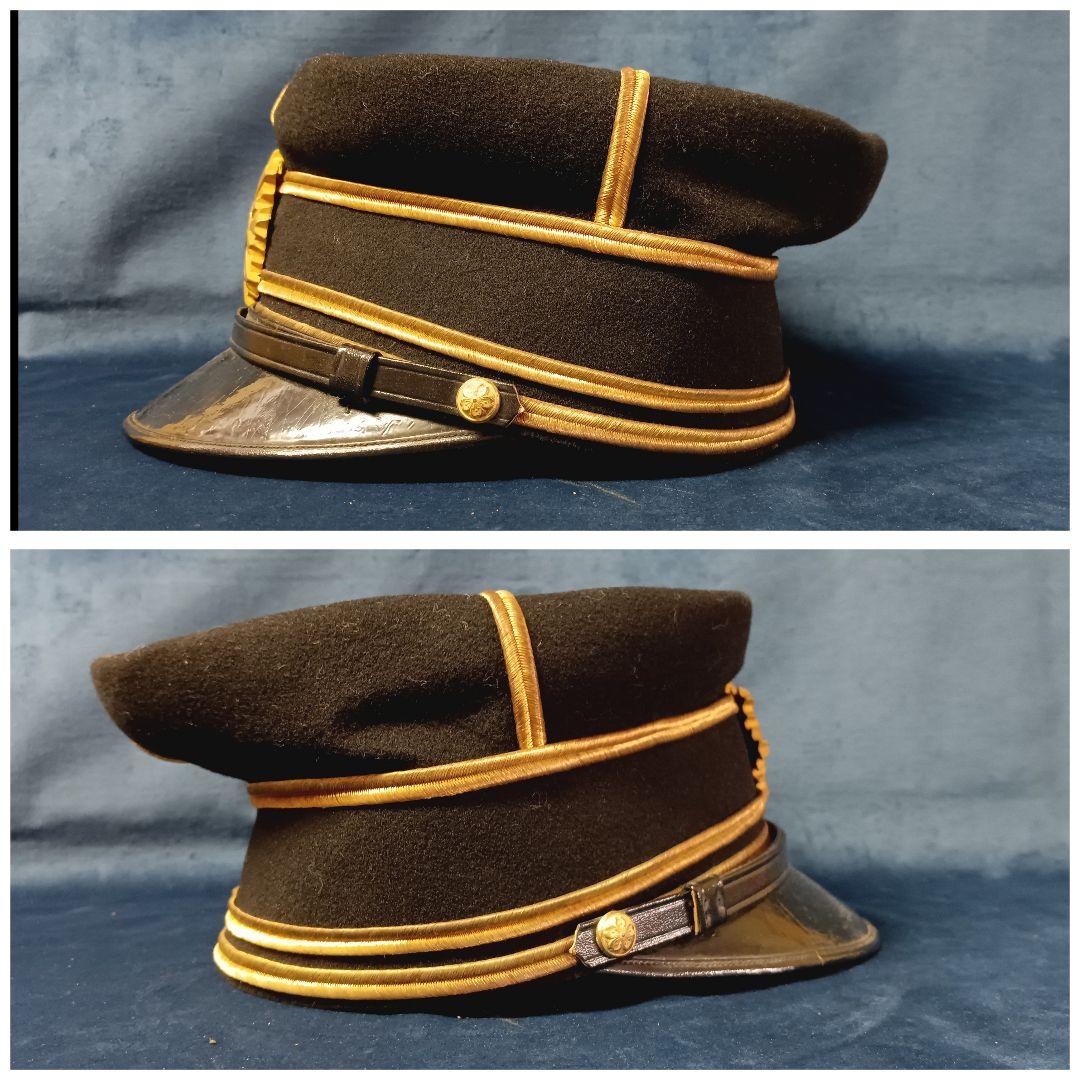 大日本帝国陸軍 大礼帽 制帽 旧日本軍 陸軍 アンティーク 軍帽 五芒星