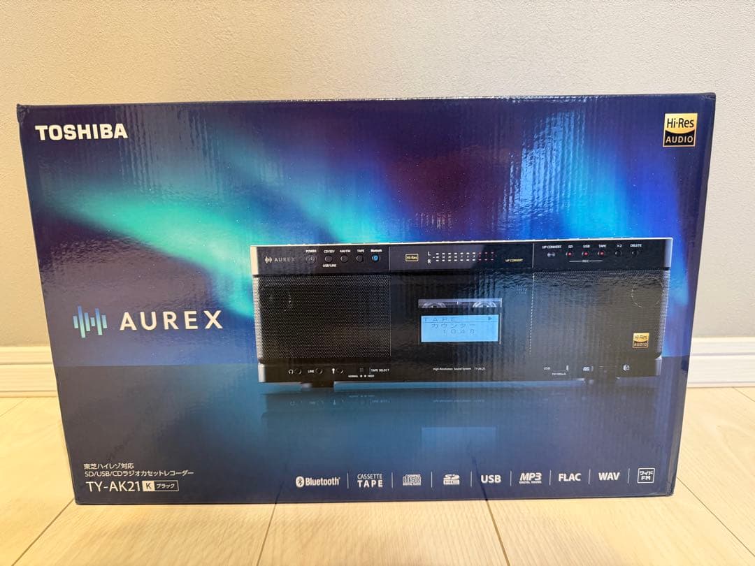 AUREX TY-AK21 ラジカセ　TOSHIBA TY-AK21 | CDラジカセ | 東芝ライフスタイル株式会社