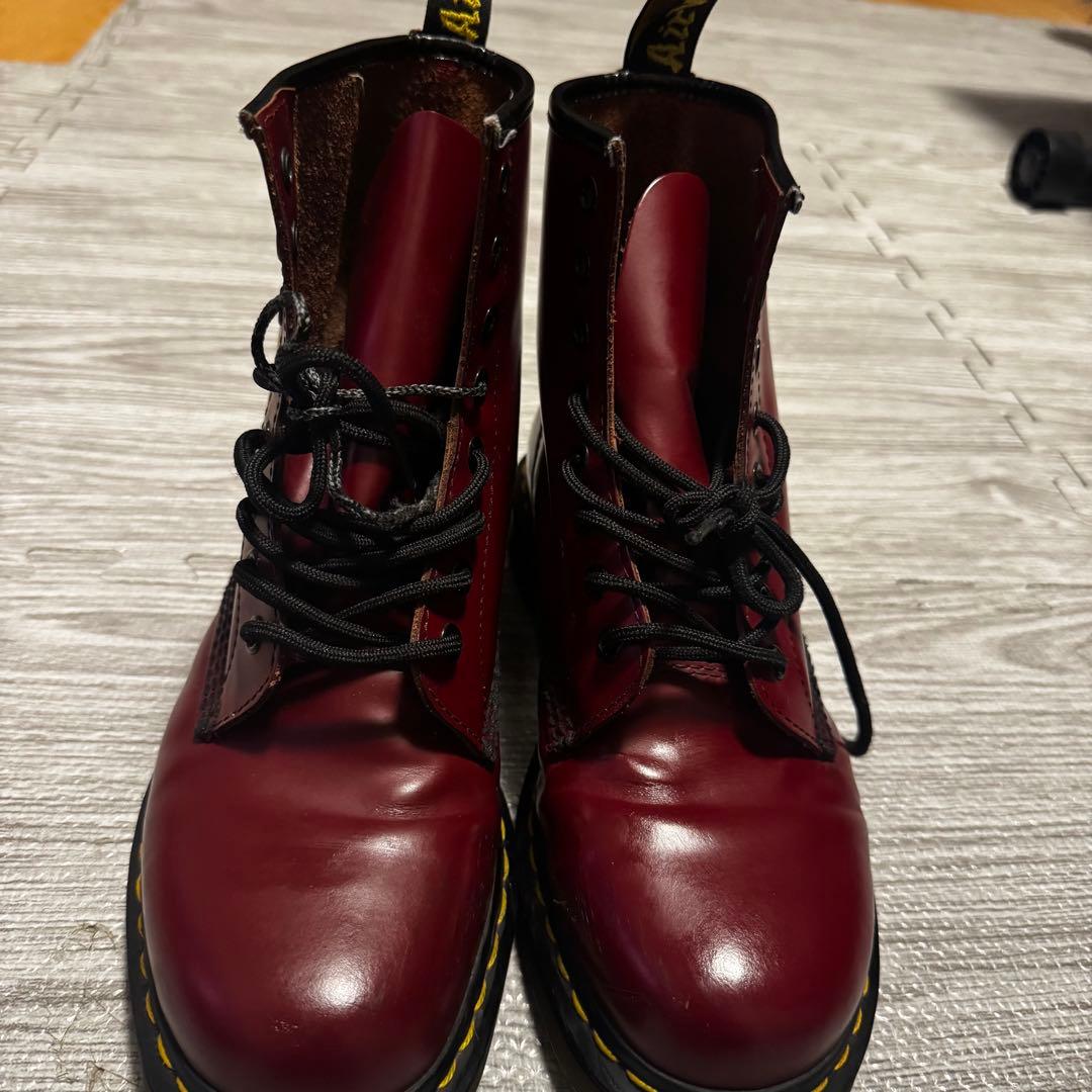 ドクターマーチン 8ホールブーツ チェリーレッド UK7 1460 8 ホール ブーツ