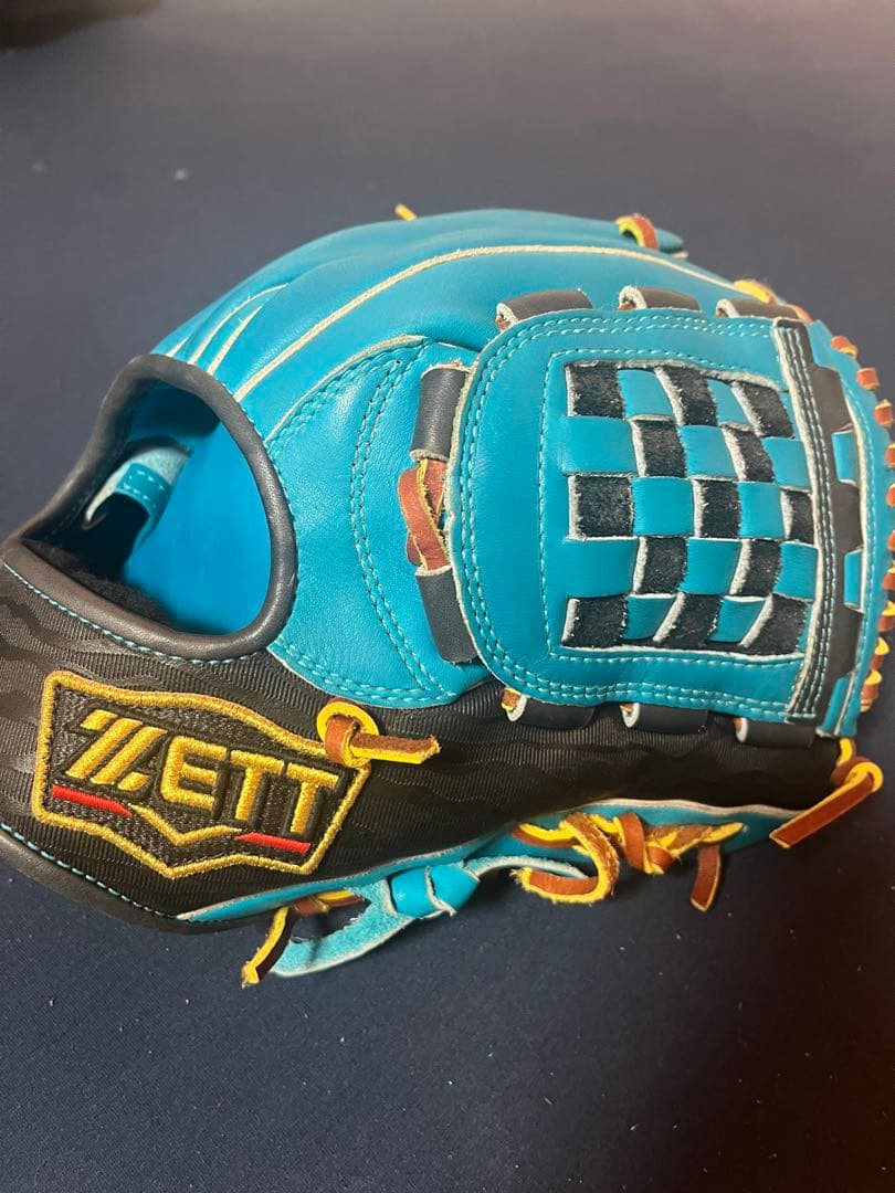 ZETT 軟式用内野用グラブ 西武ライオンズ 源田モデル ZETT ゼット 野球 軟式用 内野手グラブ 源田モデル キャメルカラー