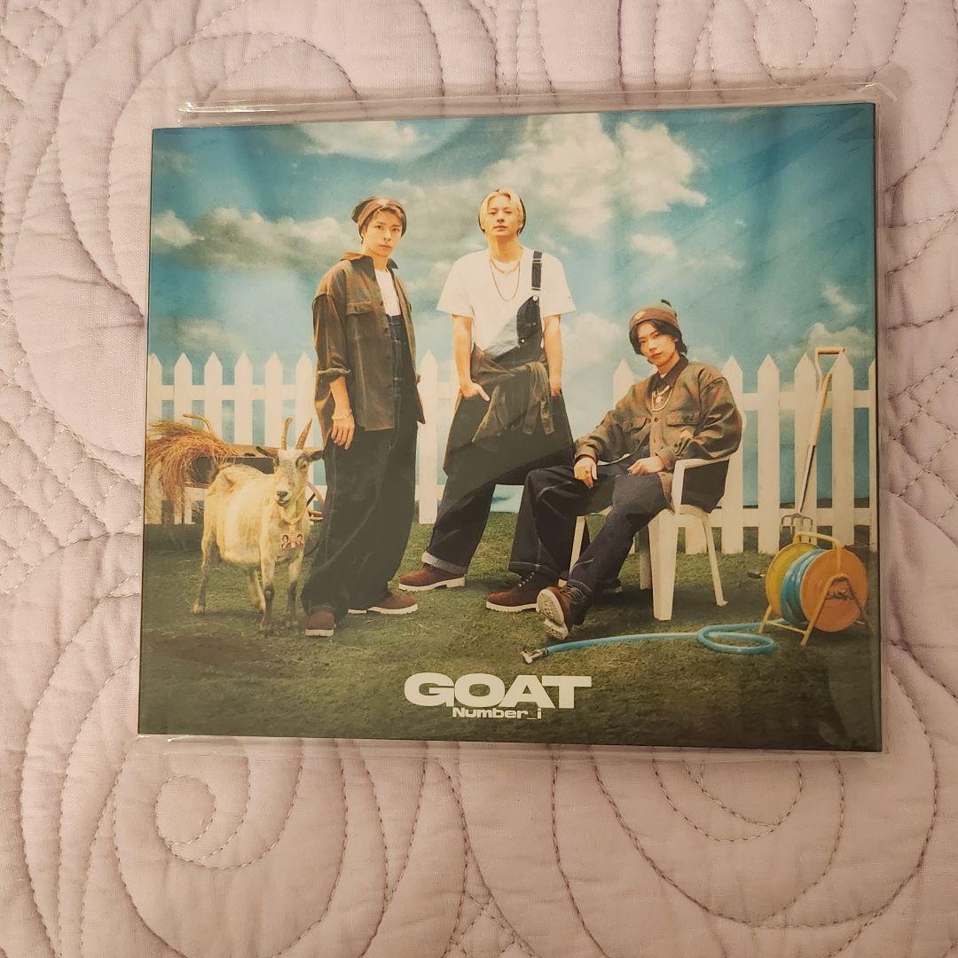 Number_i GOAT【3形態セット】CD&DVDステッカー付き - メルカリ