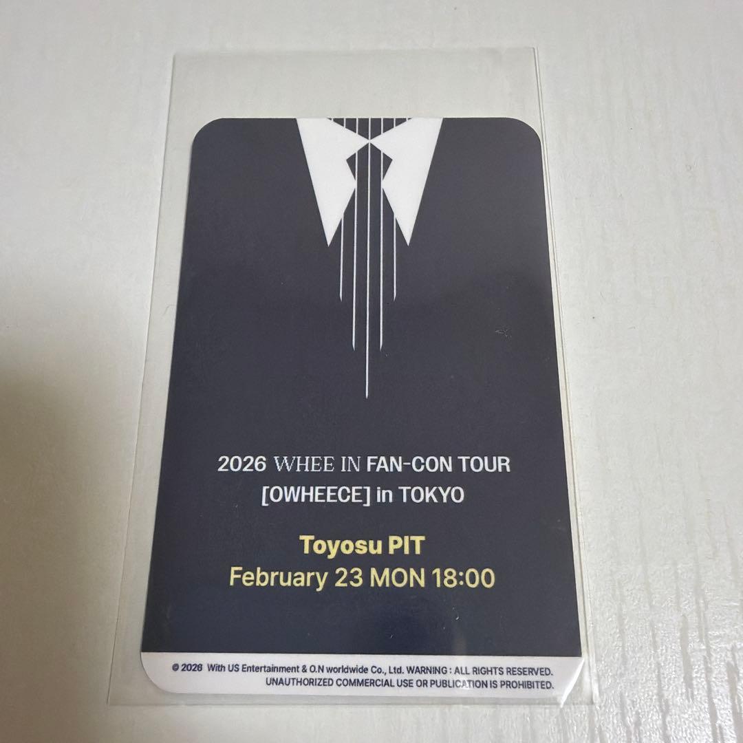 mamamoo フィイン owheece 入場者 特典 トレカ - メルカリ