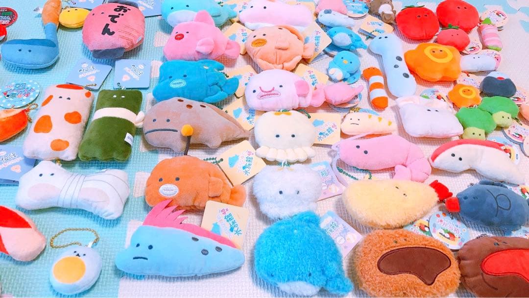 814【つぶらな瞳シリーズ＊】お弁当箱＆お弁当 プラス ＆水族館＆おでん ＊ SNS等で話題の「つぶらな瞳の仲間達」より 「つぶらな瞳の水族館」と