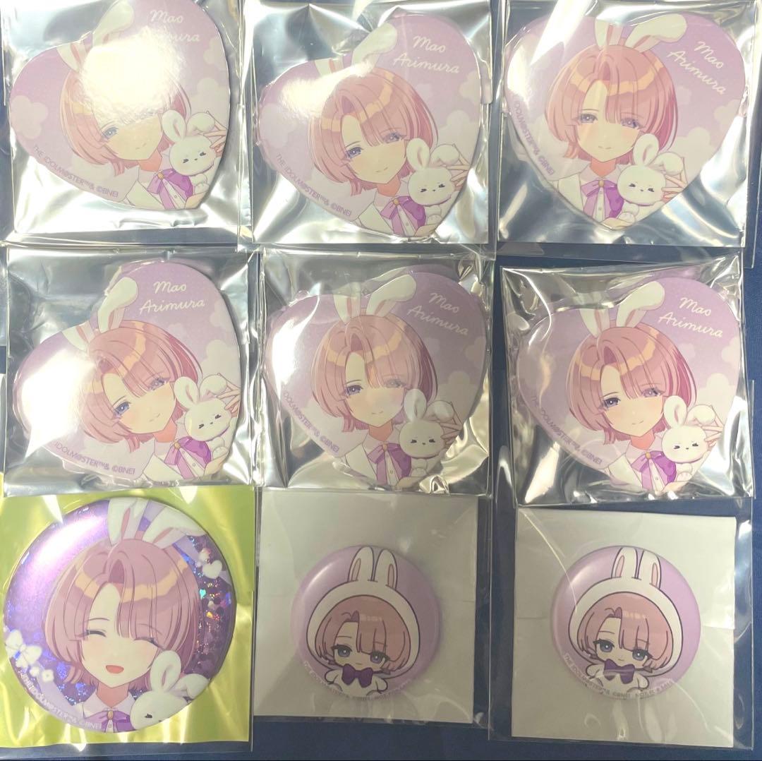 学園アイドルマスター 有村麻央 GIGO 缶バッジ - メルカリ