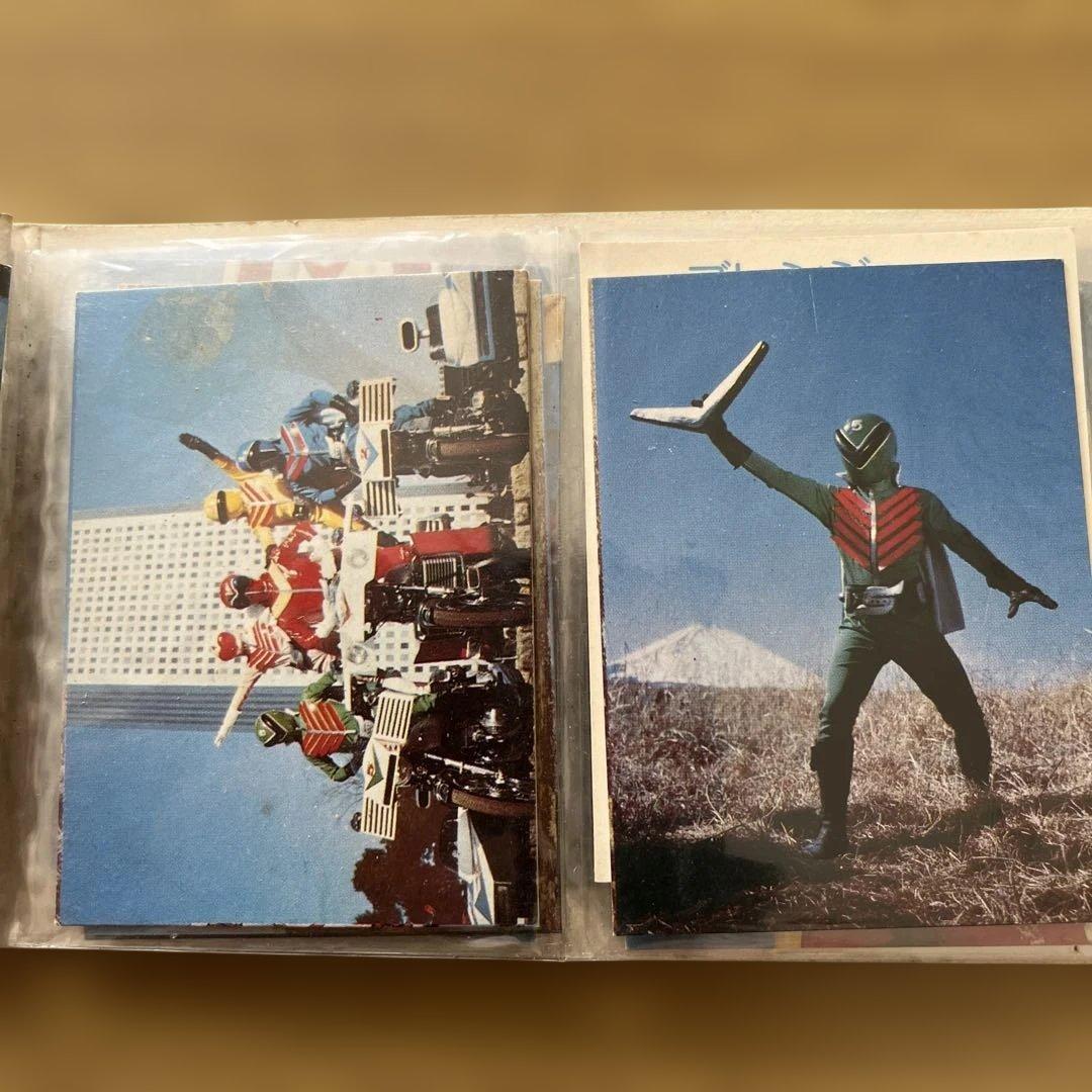 秘密戦隊ゴレンジャーカードケース、カードセット 昭和レトロ - メルカリ