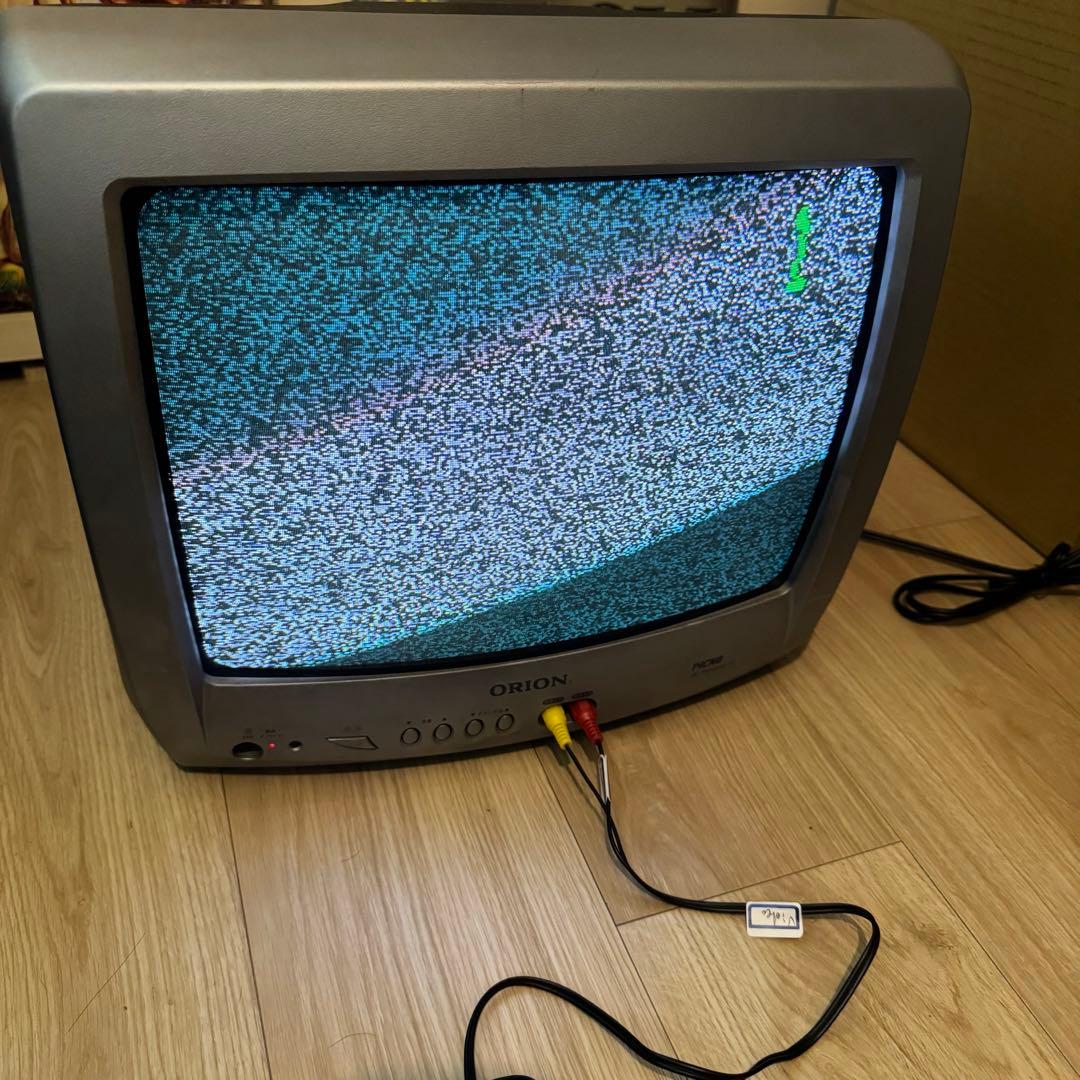 オリオン ORION ブラウン管テレビ 14型 カラーテレビ - メルカリ