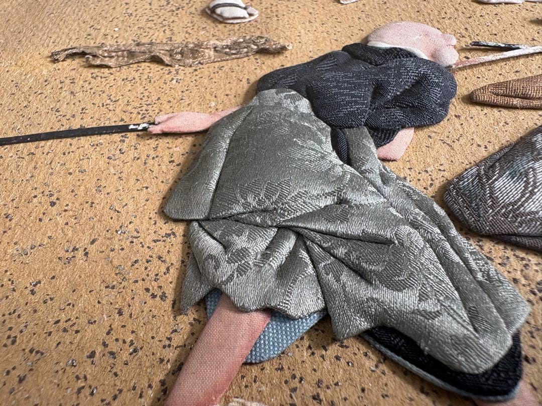 押し絵 江戸時代のおどろおどろしい様子