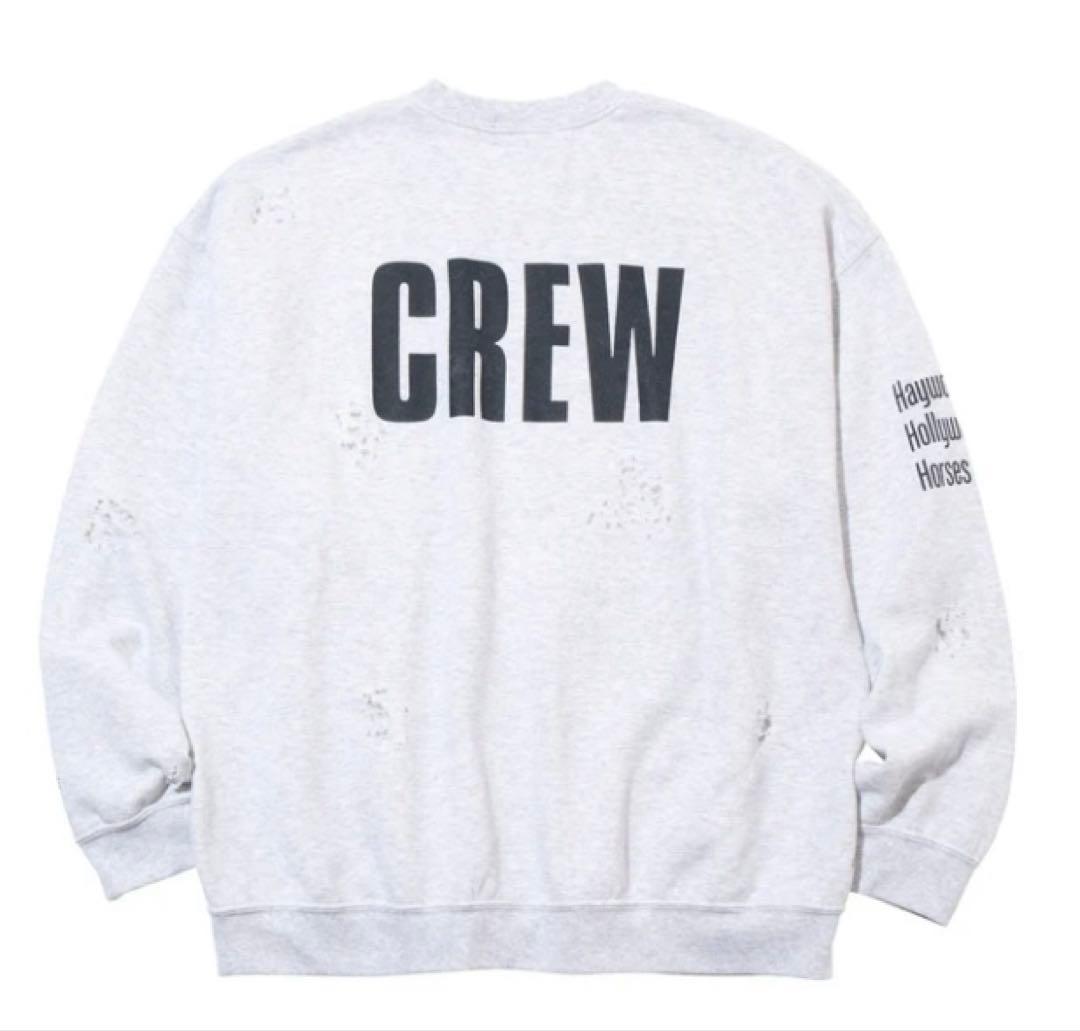 NOPE x DELUXE CREW \"GRAY\" Lサイズ