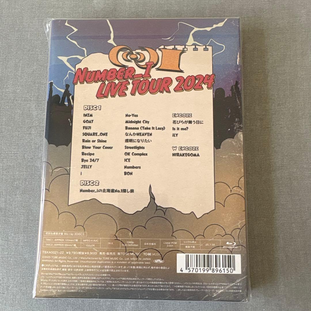 Number_i LIVE TOUR 2024 No.Ⅰ 初回生産限定盤 - メルカリ