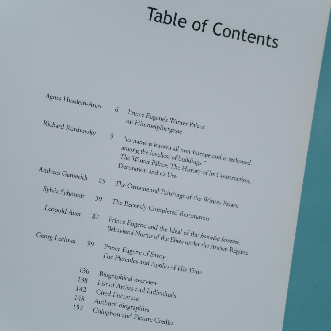 セール！ 洋書 オイゲン公「冬の宮殿」ガイド 図録（ウィーン バロック