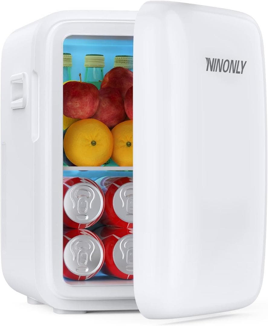 限定価格❣️小型冷蔵庫 10L 冷温庫 0~65℃ ミニ冷蔵庫 ポータブル Amazon | Msake ミニ冷蔵庫 10L 小型 冷蔵庫 ポータブル 冷温庫 0℃～60