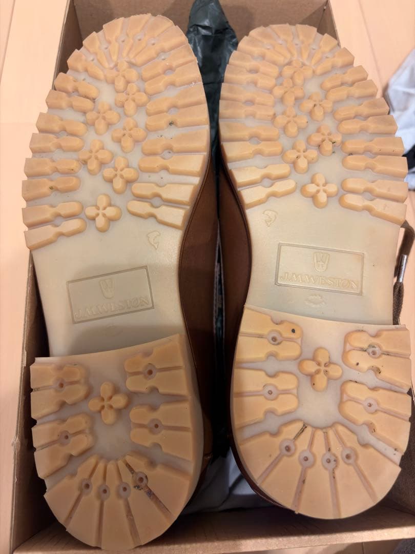 J.M.WESTON 690 ヨットダービー ロシアンカーフ タン 6D 廃盤