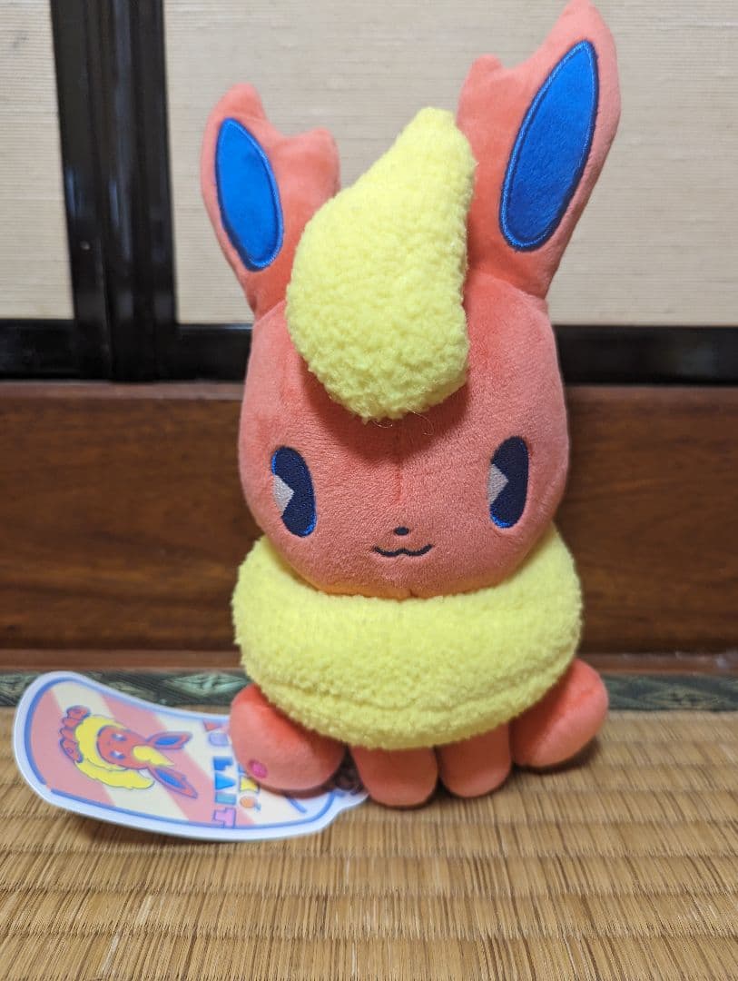 ポケモン ブースター ミックスオレ ぬいぐるみ タグ付き - メルカリ