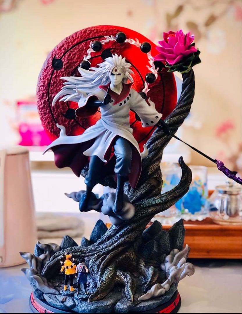 NARUTO ナルト うちはマダラ ガレージキット ガレキ スタチュー② NARUTOナルト うちはマダラ ガレージキット ガレキ スタチュー②④