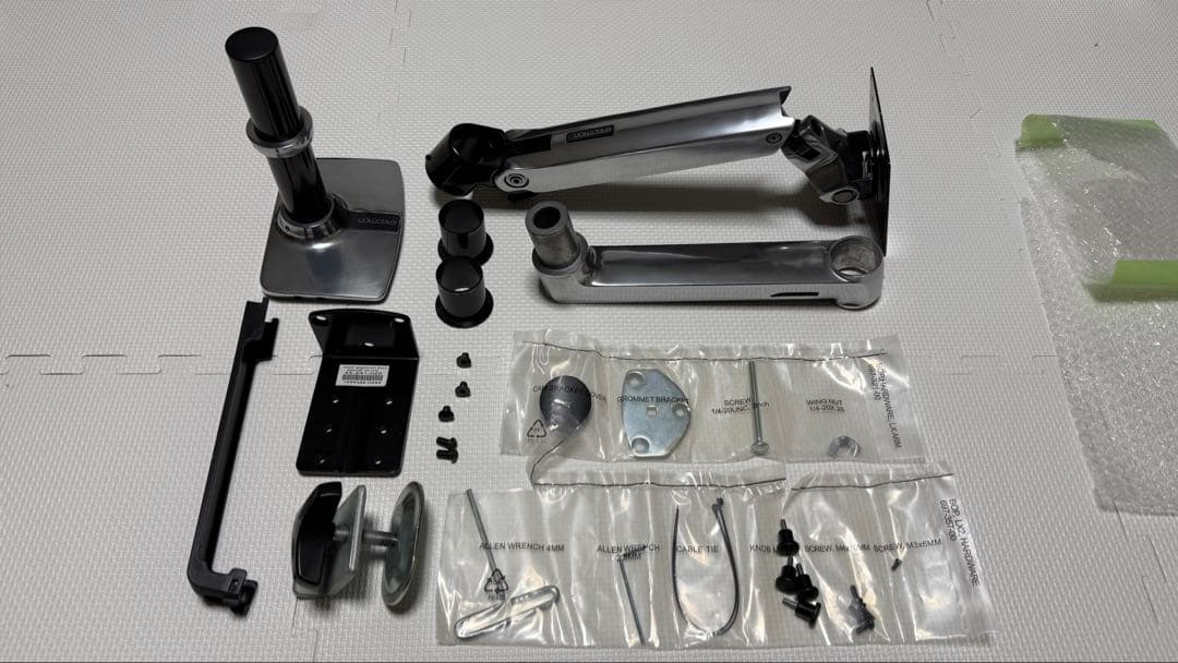 【クリーニング済】 エルゴトロン LX モニターアーム ERGOTRON #管1 送料無料】 Ergotron エルゴトロン LX デスクマウントアーム 長身