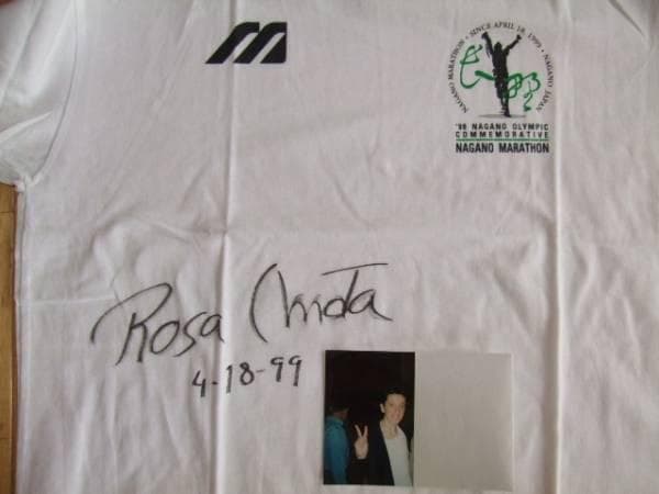 ロサ・モタ ワレンティナ・ミハイロヴナ・エゴロワ 直筆 Tシャツ