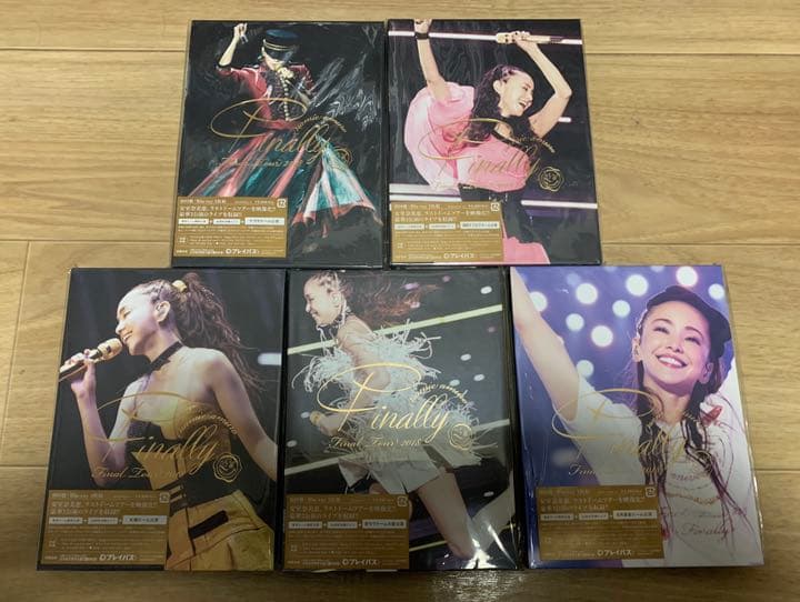 安室奈美恵 Finally LIVE Blu-ray 5枚セット 5形態同時購入特典付き》namie amuro Final Tour 2018 ～Finally