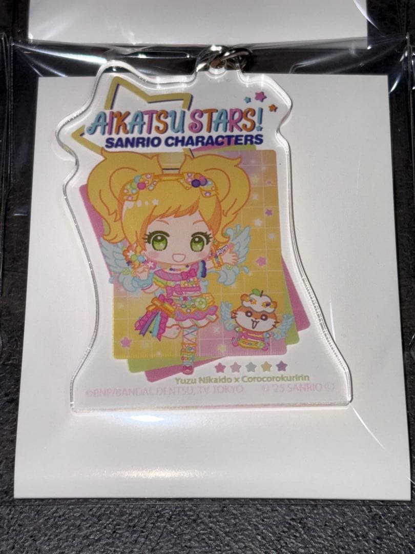 アイカツスターズ サンリオキャラクターズ 星型 ナスカン キーホルダー