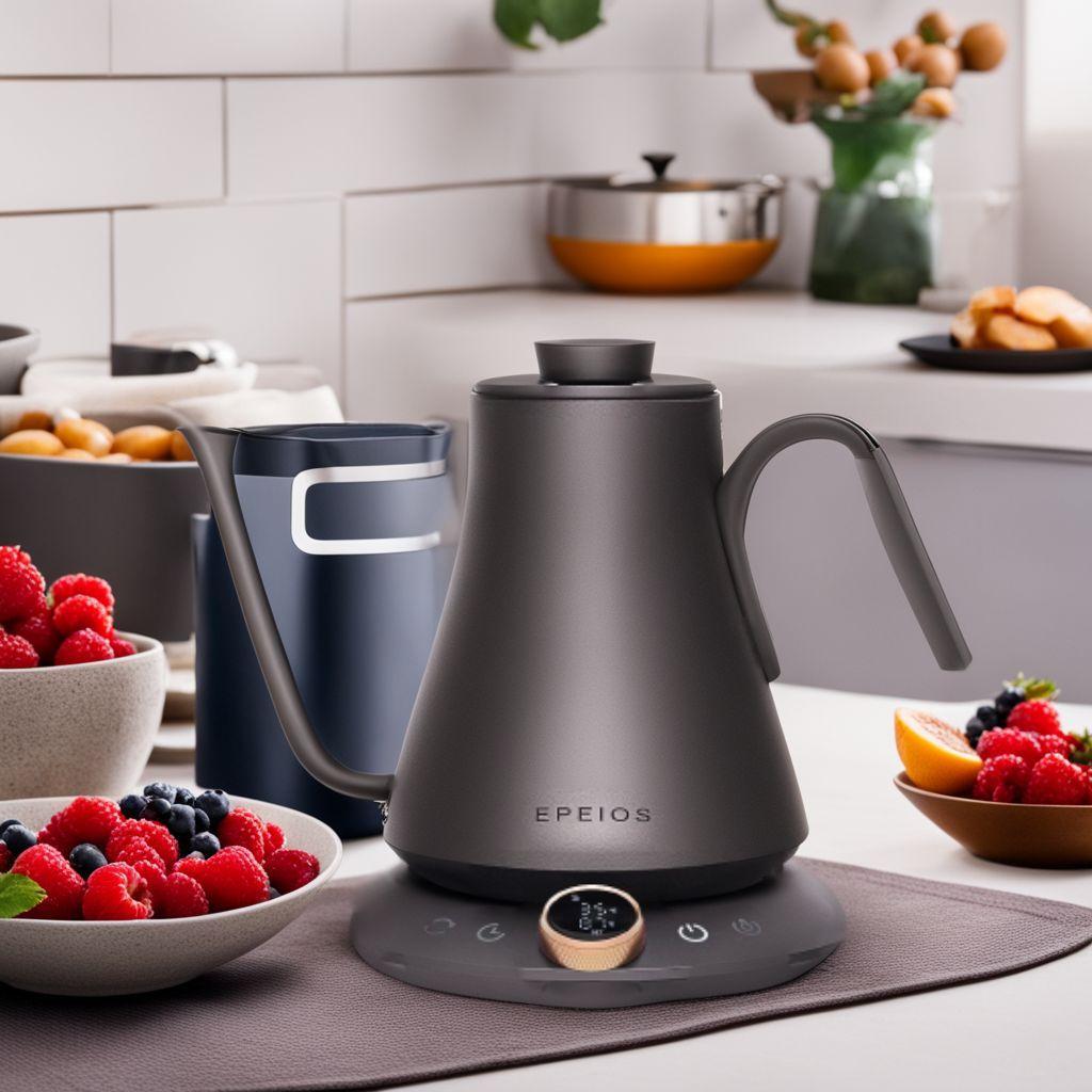 ドリップケトル 高級感 空焚き防止 バリスタ監修 楽天市場】クーポンで4,999円｜バリスタ推奨☆電気ケトル 1L 保温/温度