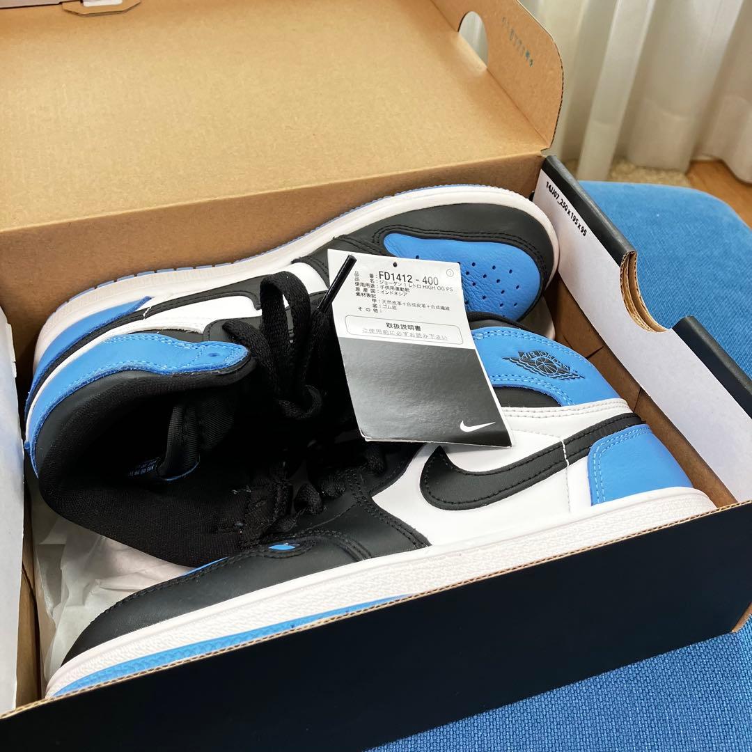 Air Jordan 1 エアジョーダン1 ハイ UNCトゥ 21.5cm