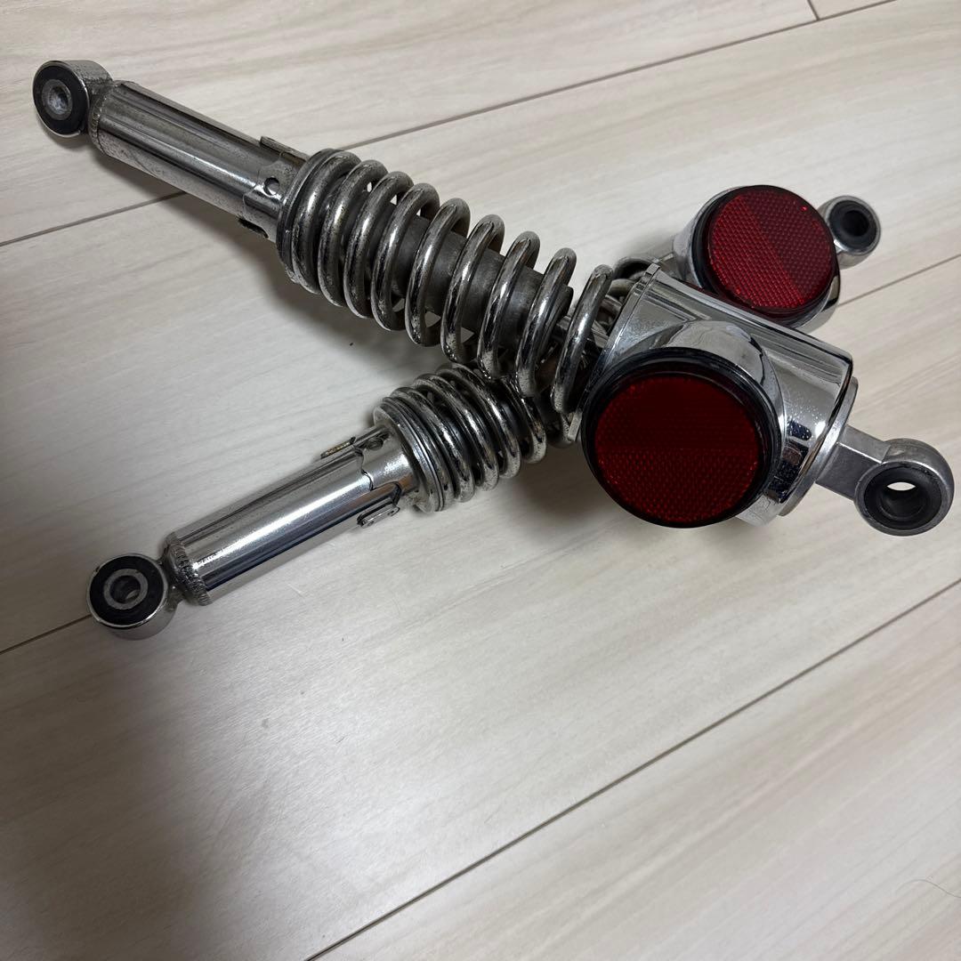 ゼファー400ドレミコレクションZ2リアサスペンション 反射板付き