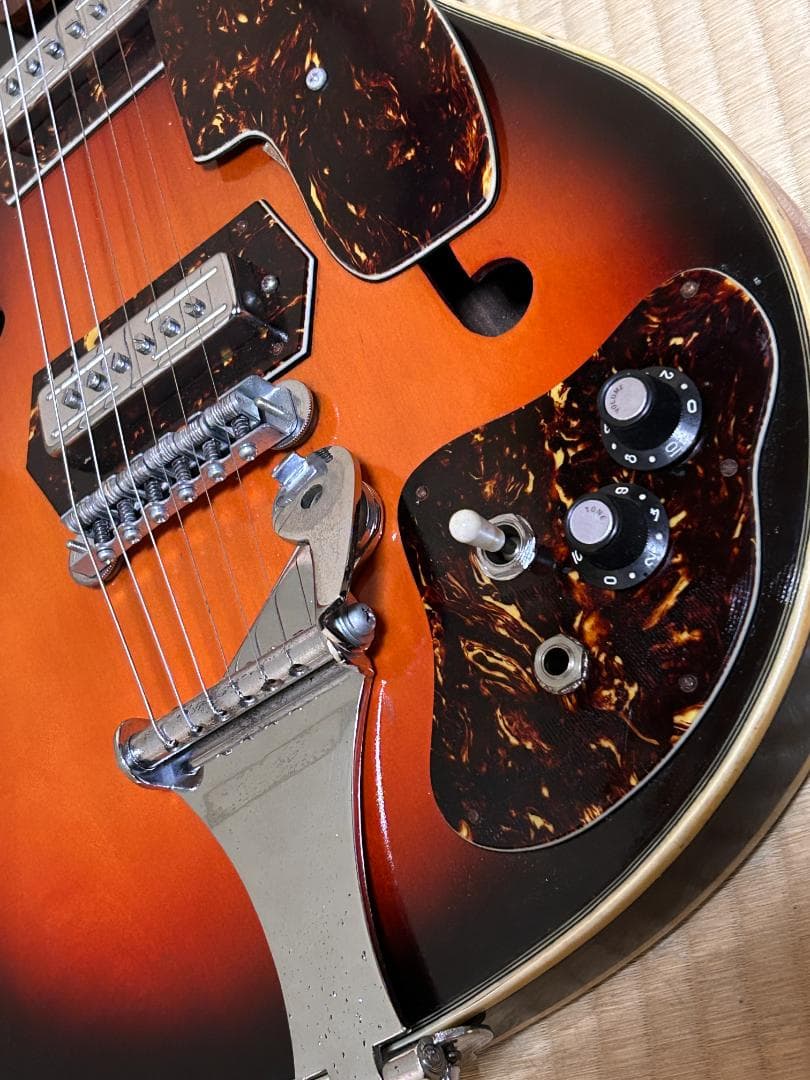 Lake フルアコギター ジャンク